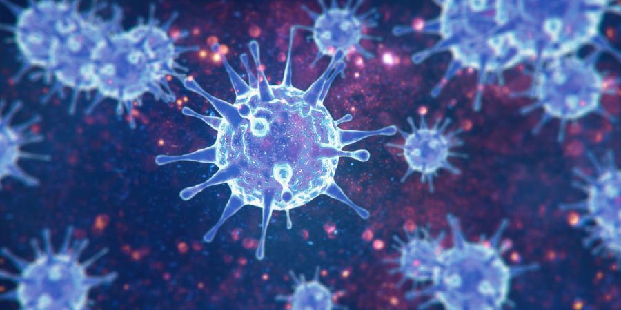 Coronavirus computer image